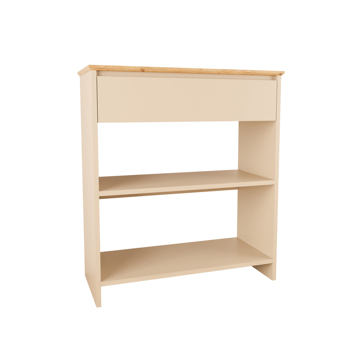 Bimossa F0020 Mono Console Table Light Grey - Oak