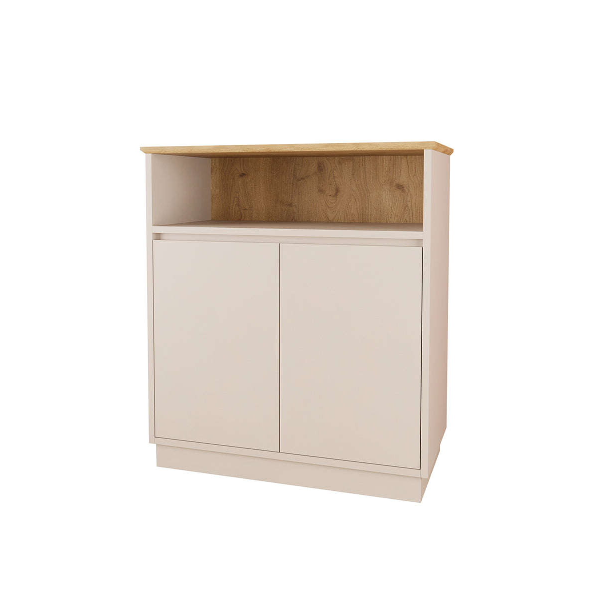 Bimossa Y0070 Mono Multi-Purpose Cabinet Oak-Light Grey