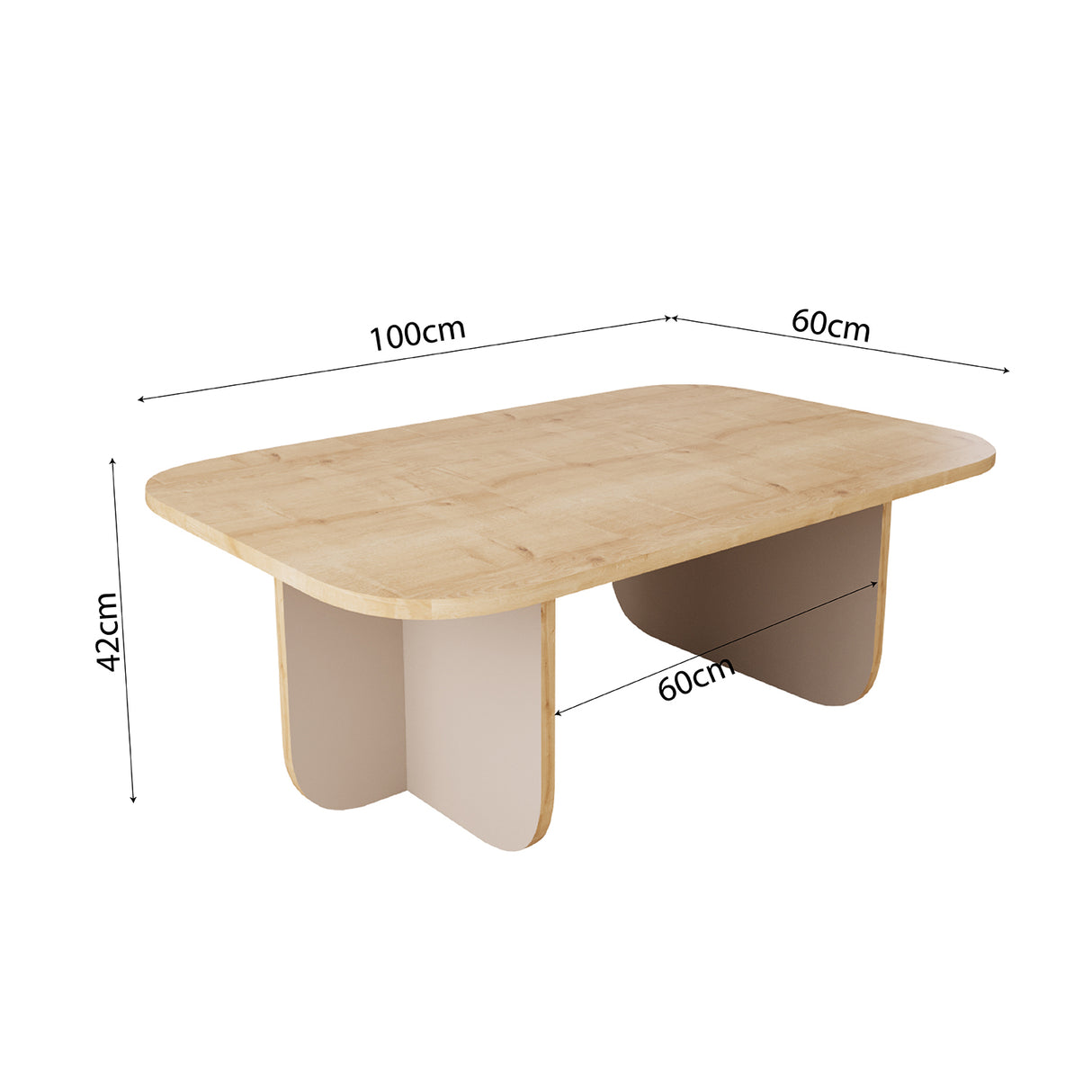 Bimossa O48 Beca 100 cm Coffee Table
