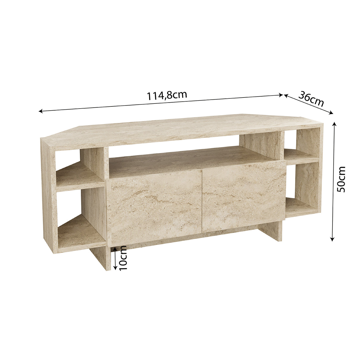Bimossa B16 Era Corner Tv Stand