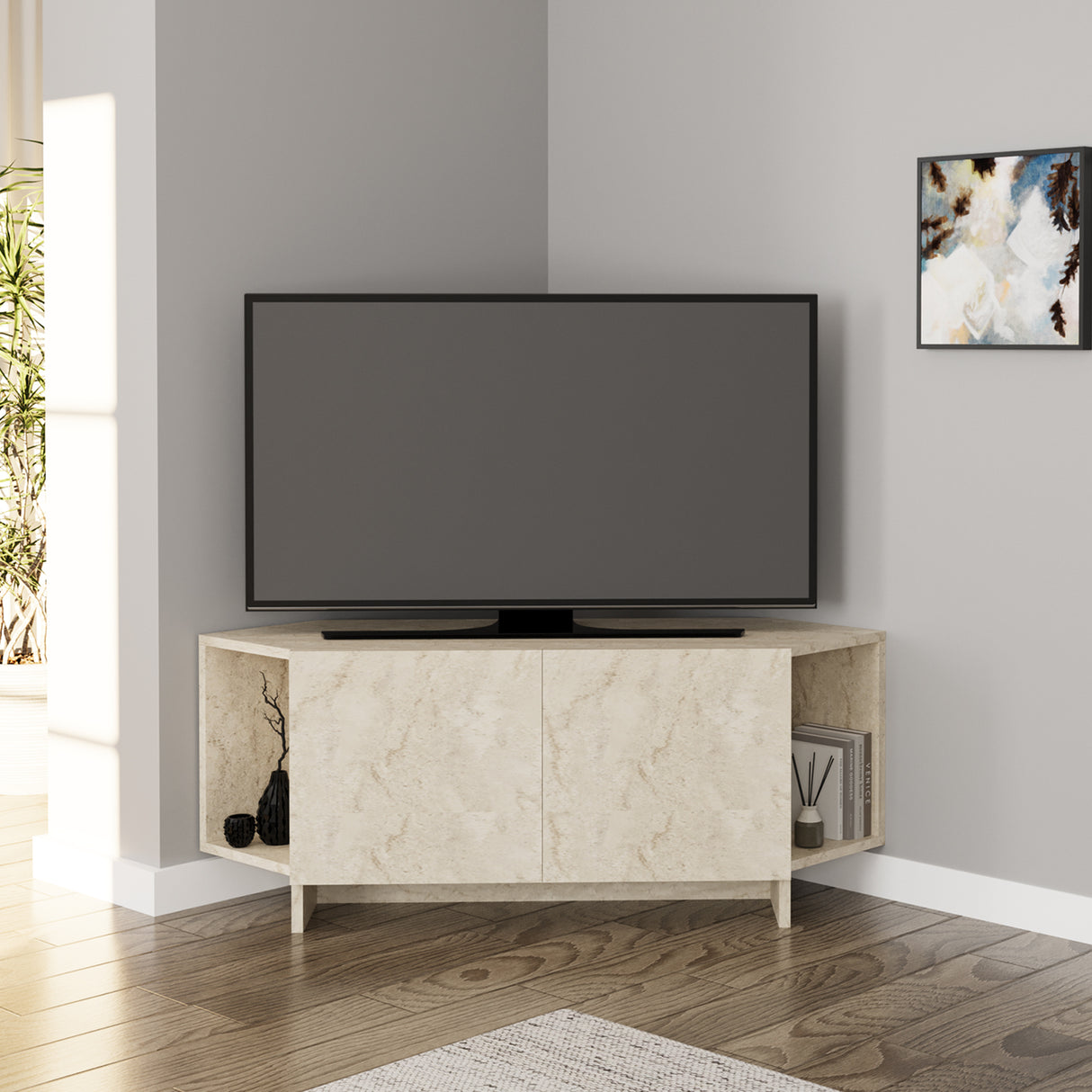Bimossa B15 Ola Corner Tv Stand