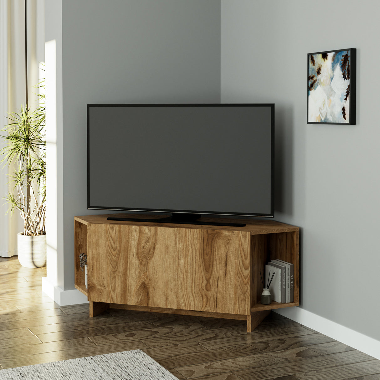 Bimossa B15 Ola Corner Tv Stand
