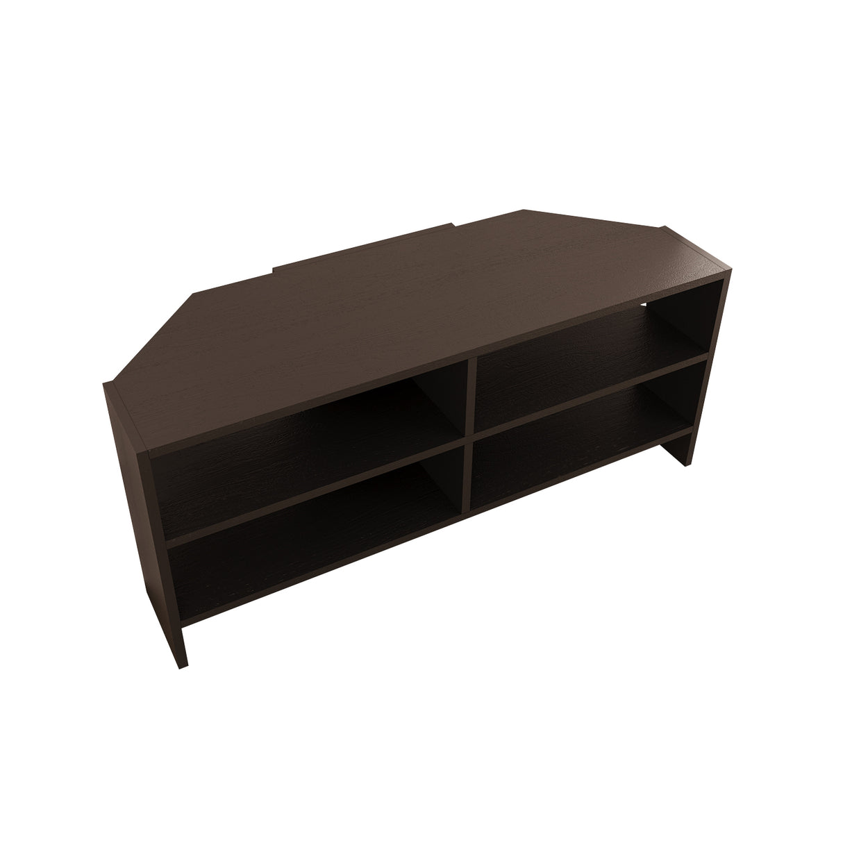 Bimossa B14 Roy Corner TV Unit for 43–48 Inch TVs, Modern Corner TV Stand Cabinet with Storage Shelves, Space Saving Media Console for Living Room, Compact Television Stand with 6 Colour Options