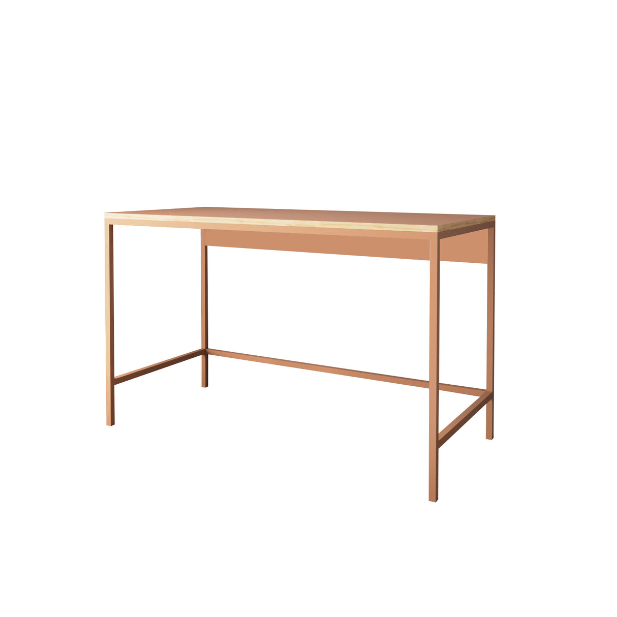 Bimossa S75 Viya Desk Blue - Light Grey - Black - Cinnamon