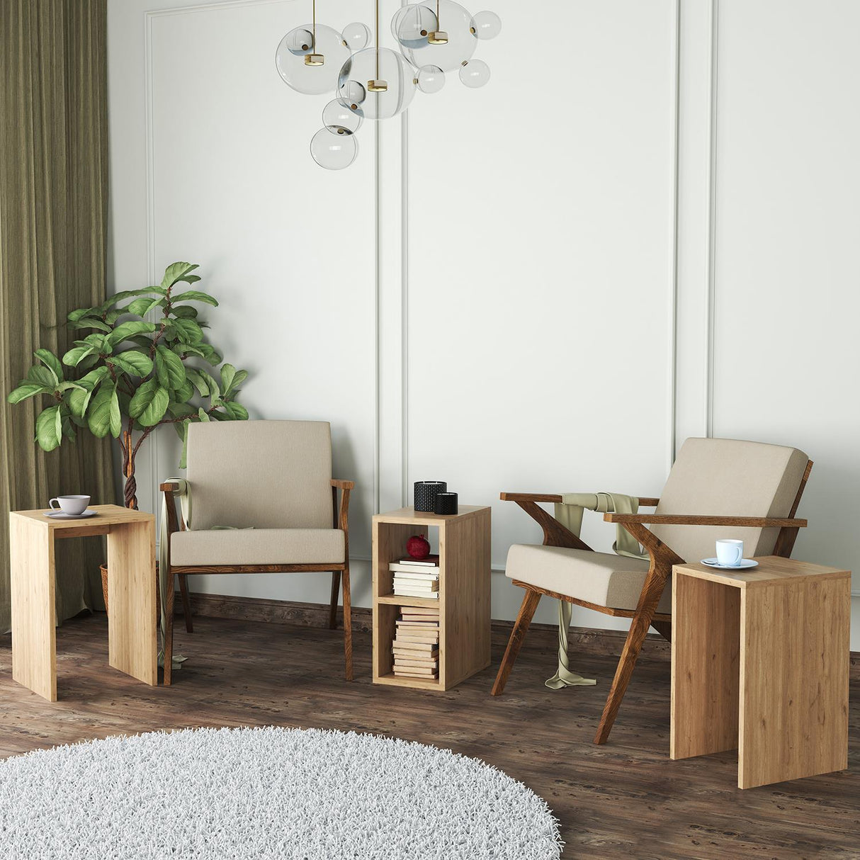 Bimossa O33 Fika Trio Coffee Table Set