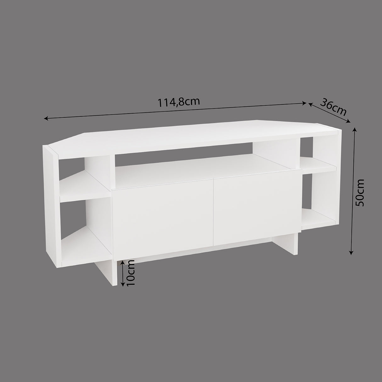 Bimossa B16 Era Corner Tv Stand