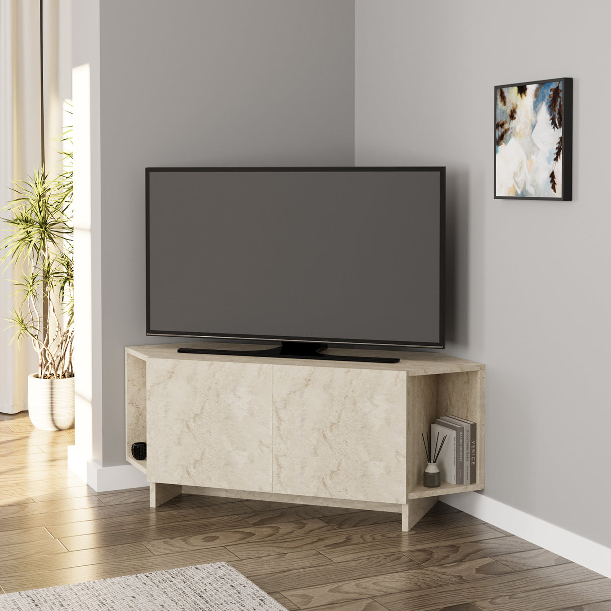 Bimossa B15 Ola Corner Tv Stand