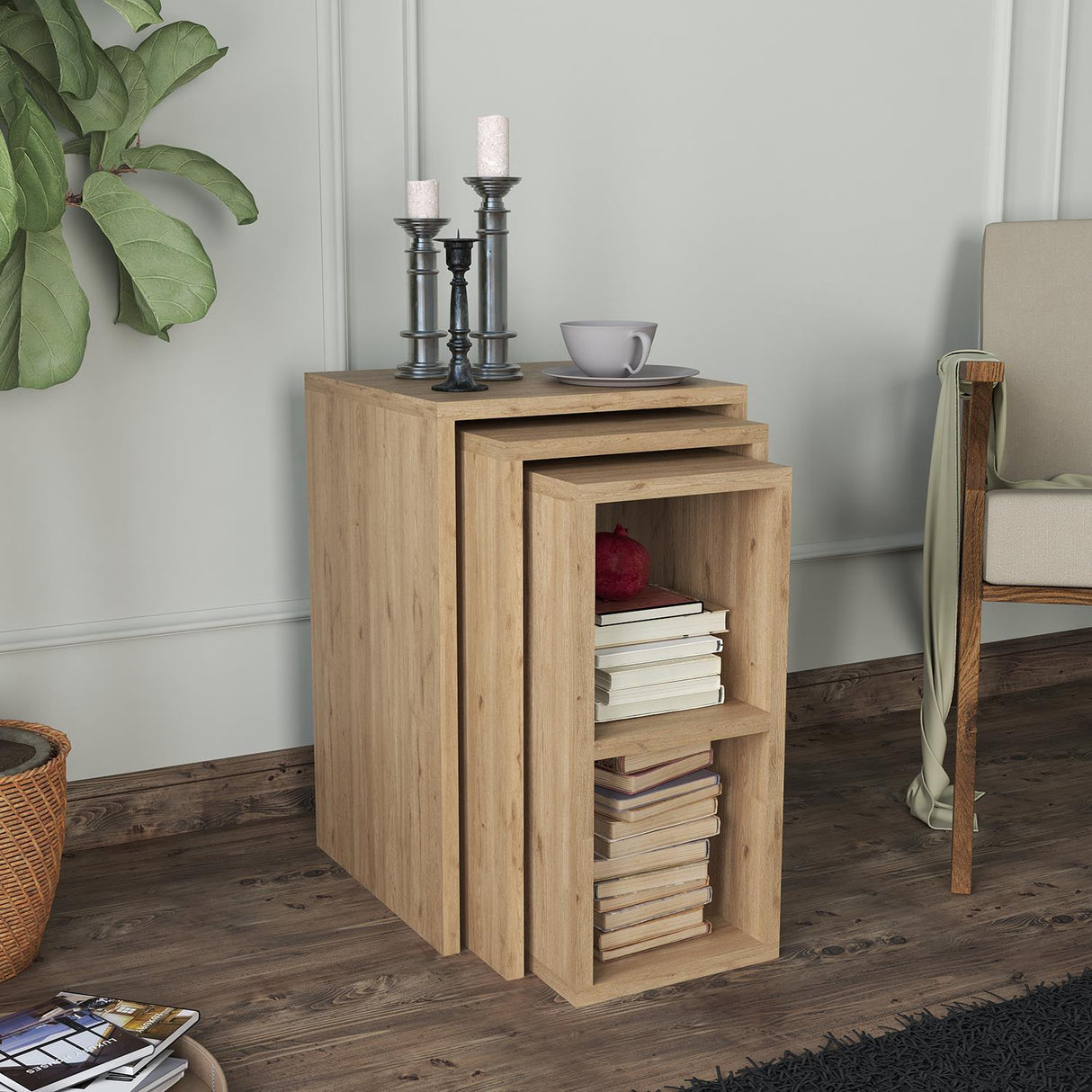 Bimossa O33 Fika Trio Coffee Table Set