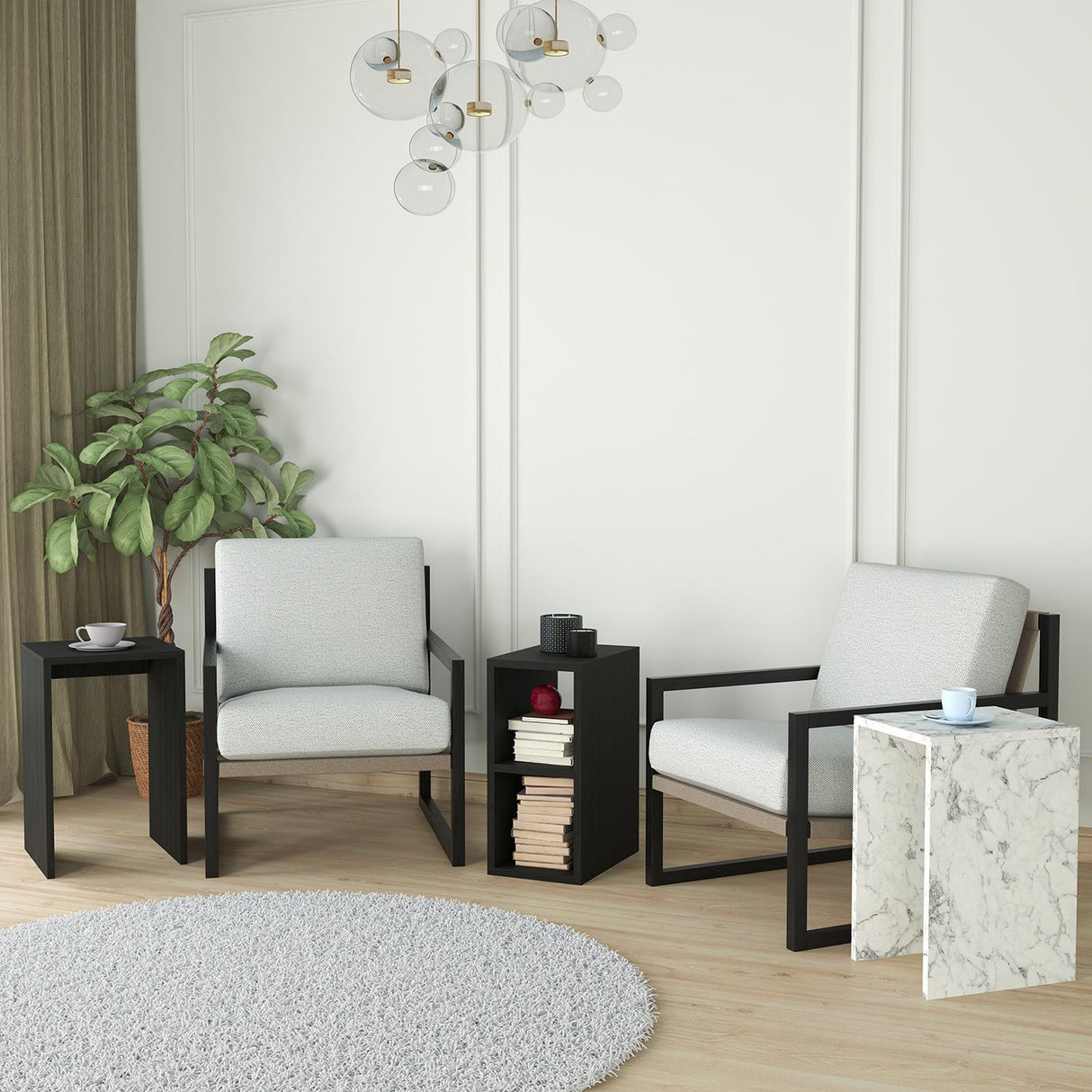 Bimossa O33 Fika Trio Coffee Table Set