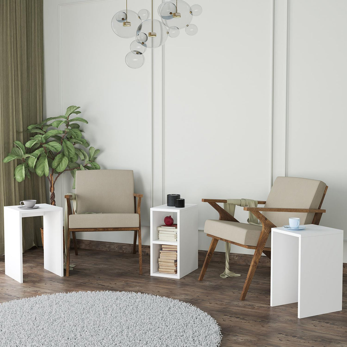 Bimossa O33 Fika Trio Coffee Table Set